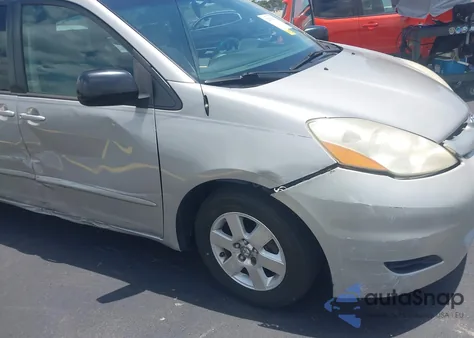 2007 Toyota Sienna Le из США, поврежденный, VIN 5TDZK23C67S023051